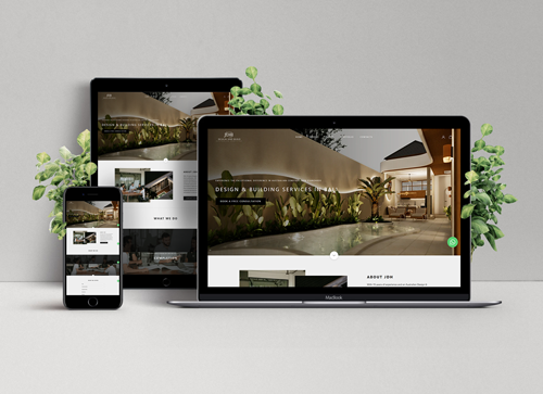 Portofolio website dari JDH design & build
